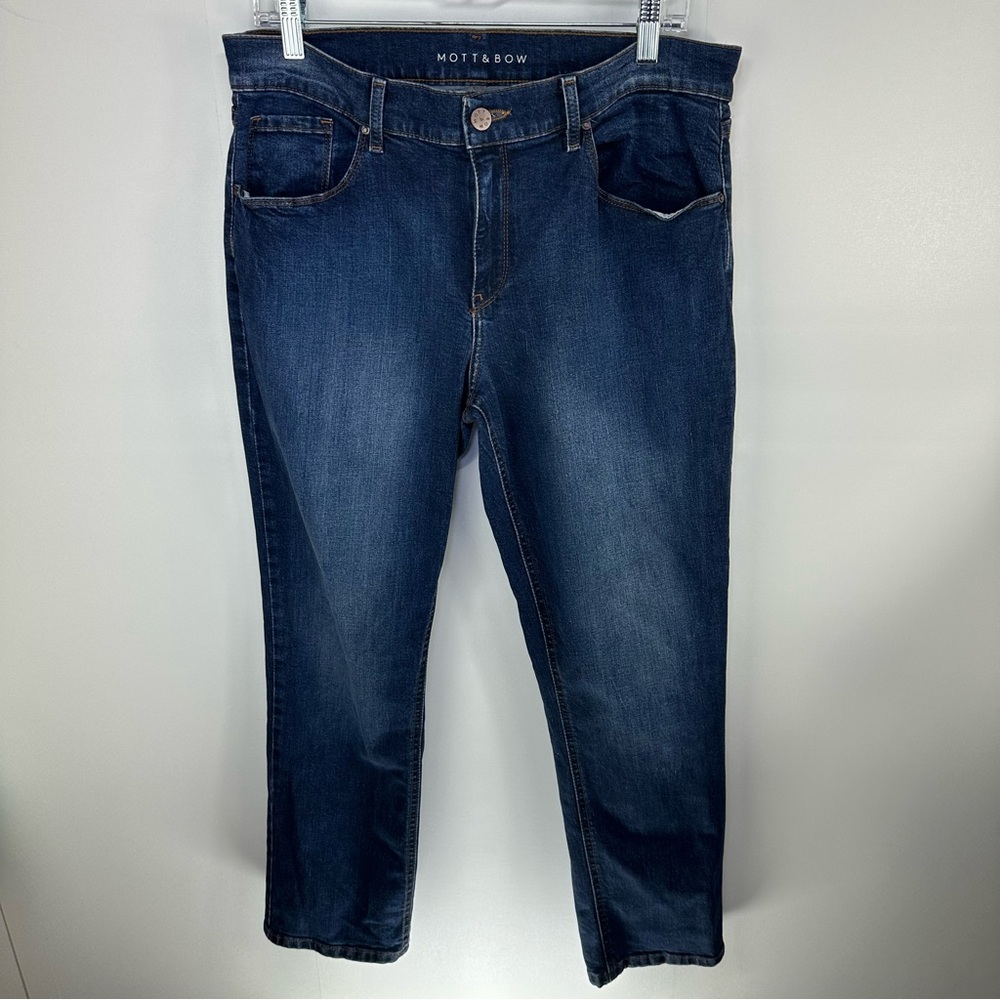 Mott & Bow Boyfriend‎ Jeans Womens 31x28 Blue Denim Jeans Mott & Bow Jeans